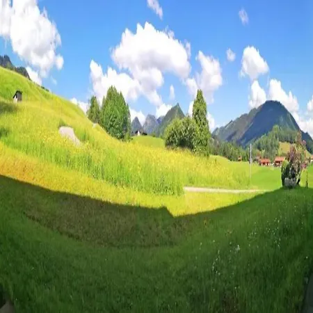 Family Log In The Alps